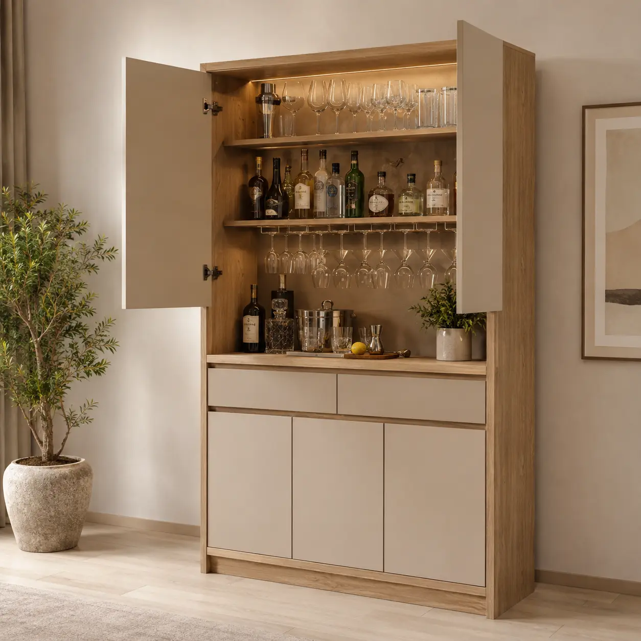 Mueble bar de Tú Viruta Design
